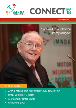 “Farewell to Our Patron Jimmy Magee”