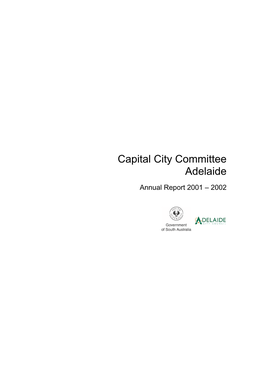 Capital City Committee Annual Report 2001-2002