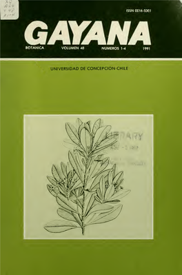 ^Istjtt. Botánica Volumen 48 Números 1-4