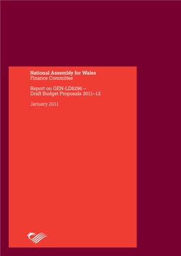 Draft Budget Proposals 2011-12