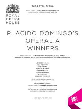 Plácido Domingo's Operalia Winners