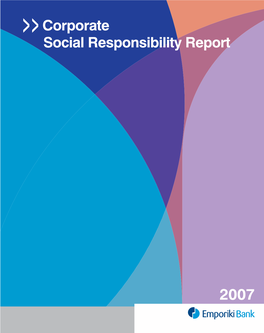 Corporate Social Responsibility Report