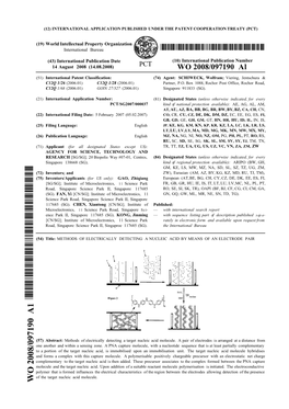 WO 2008/097190 Al