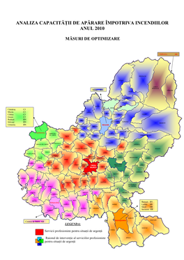 Analiza Capacităţii De Apărare Împotriva Incendiilor Anul 2010