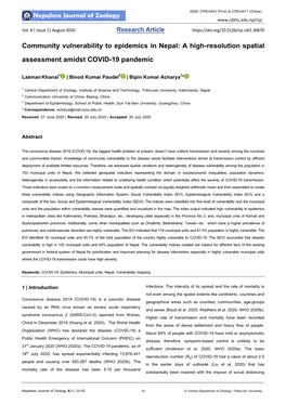 A High-Resolution Spatial Assessment Amidst COVID-19 Pandemic