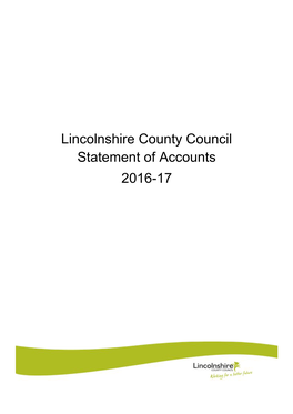 Statement of Accounts 2016/17