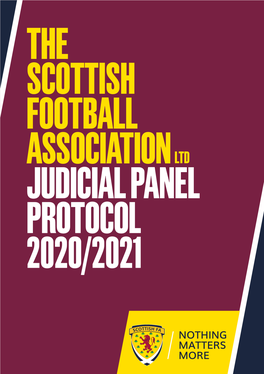 Judicial Panel Protocol 2020/2021