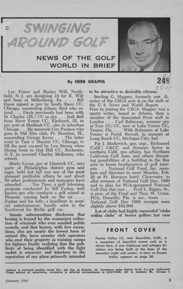 News of the Golf World in Brief