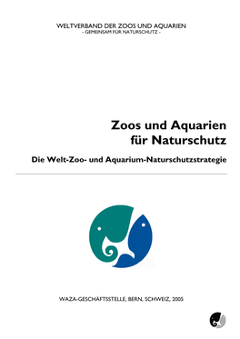 Zoos Und Aquarien Für Naturschutz