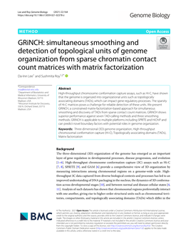 Grinch: Simultaneous Smoothing and Detection Of