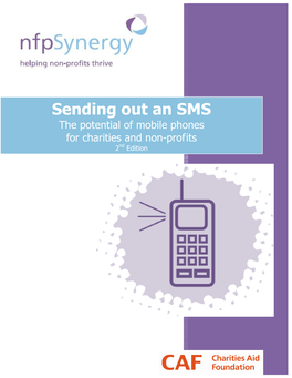 Sending out an SMS the Potential of Mobile Phones for Charities and Non-Profits 2Nd Edition