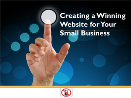 Creating a Winning Website for Your Small Business