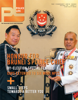 Honour for Brunei's POLICE Chief