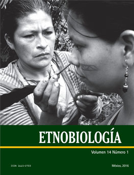 Revista Etnobiología No. 14-1