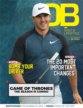 FEB - MAR 2019 OB GOLF & LIFESTYLE 1 FOCUS | News