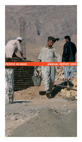 People in Need Annual Report 2005 Table of Contents