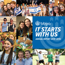 2016 Annual Report 2015-2016 Aza and Bbg Strong