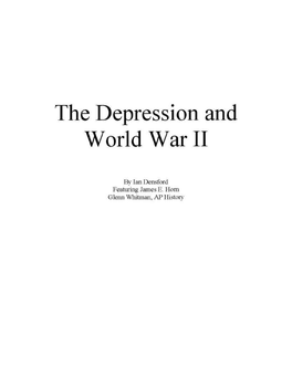 The Depression and World War II