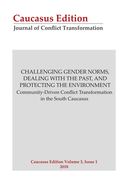 Journal of Conflict Transformation