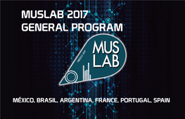 MUSLAB General Program 2017