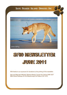 Sfid Newsletter June 2011