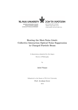 Collective Interaction Optical Noise Suppression in Charged Particle Beam