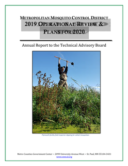 2019 Operational Review & Plans for 2020