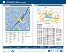 Buses and Trams from Wimbledon L a N D G R O V E R O a D D I N G R a M