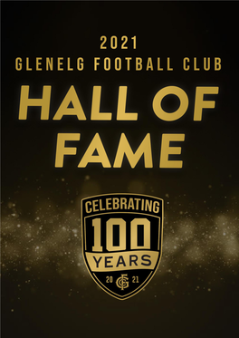 Glenelg Football Club 2021