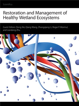Restoration and Management of Healthy Wetland Ecosystems