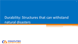 Durability: Structures That Can Withstand Natural Disasters 2