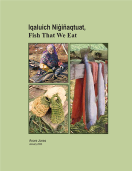 Iqaluich Niʀiñaqtuat, Fish That We Eat