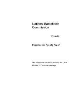 National Battlefields Commission