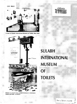 Sulabh International Museum of Toilets, New Delhi