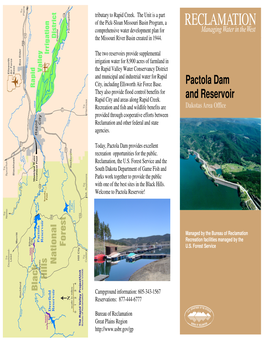 Pactola Dam and Reservoir