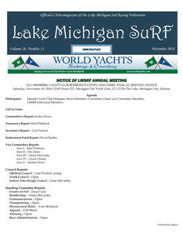 Lake Michigan Surf Newsmagazine