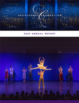 2020 Annual Report Table of Contents