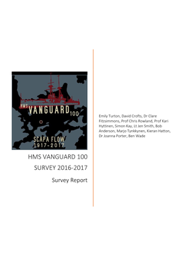 Hms Vanguard 100 Survey 2016-2017