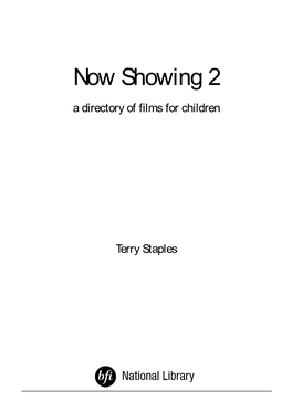 Now Showing 2 a Directory of Films for Children