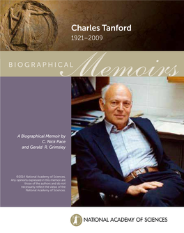 Charles Tanford 1921–2009