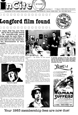 Longford Film Found