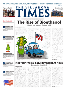 The Rise of Bioethanol