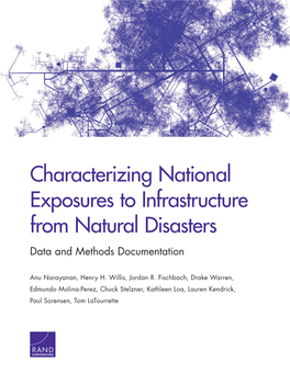 Natural Disasters Data and Methods Documentation