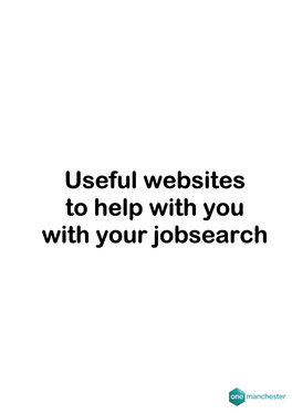 Useful Websites to Help with You with Your Jobsearch