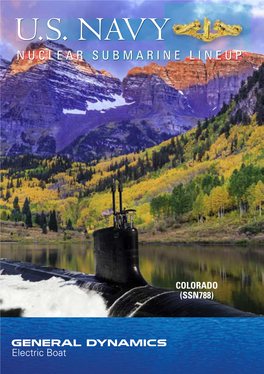 U.S. Navy Nuclear Submarine Lineup
