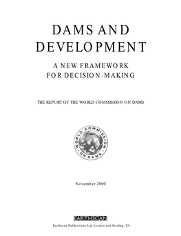 Dams and Development