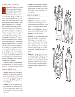 Byzantine Liturgical Vestments Vestments of The