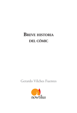 Breve Historia Del Cómic