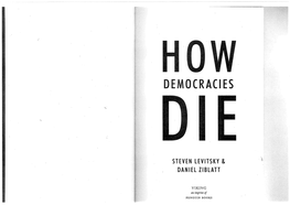 How Democracies Die Introduction 3