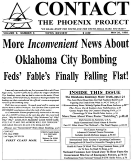 Inconvenient News About Oklahoma City Bombing—Feds' Fable's Finally Falling Flat!